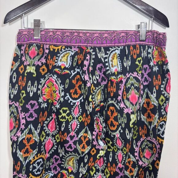 Sundance Leia Pants NEW Size Small Indigo Ikat - Picture 8 of 15